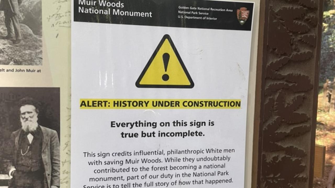 Picture of sign 