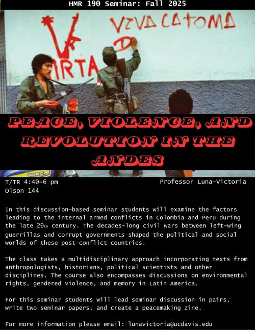 A flyer for HMR 190, with a photo of grafiti